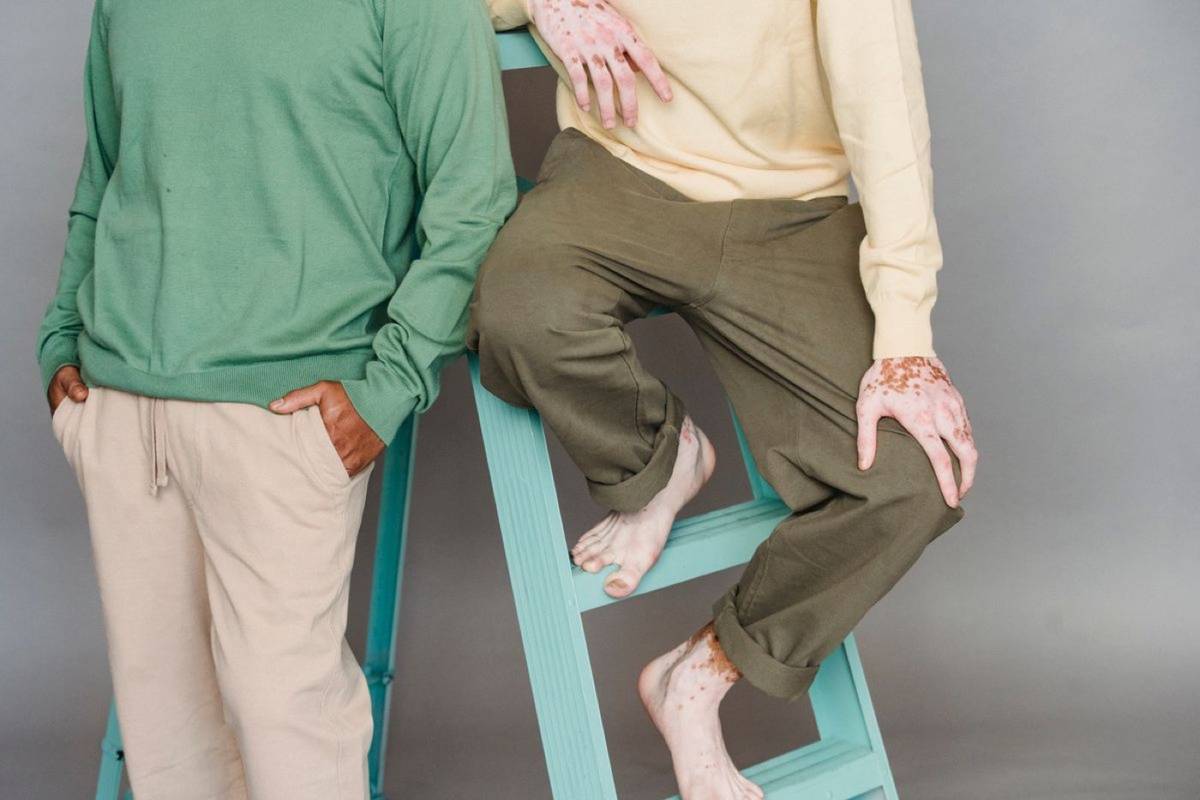 Garment dye on pants