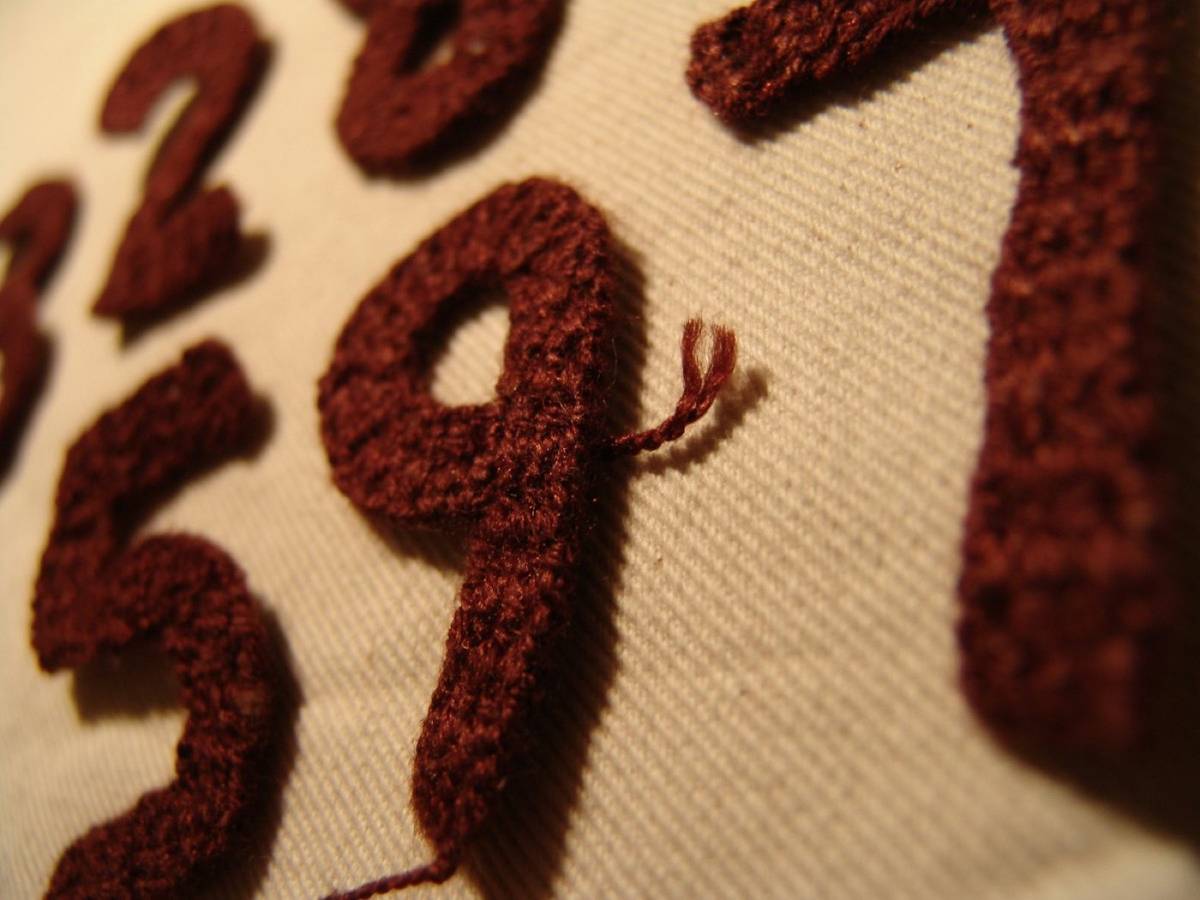 Tackle twill on a jersey